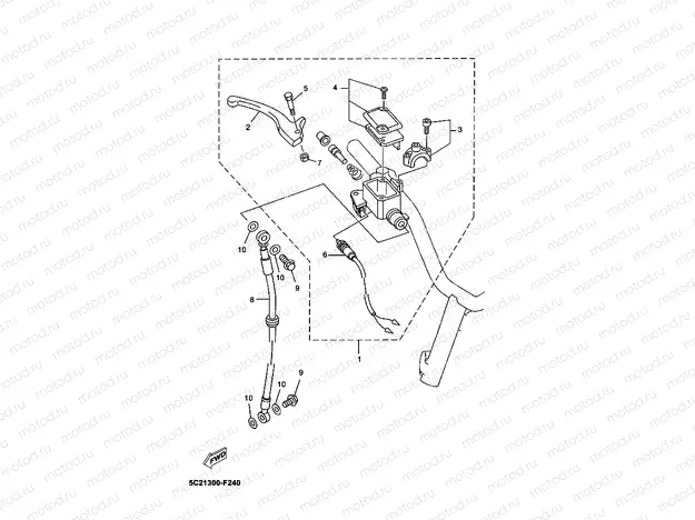 FRONT MASTER CYLINDER