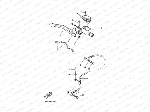 FRONT MASTER CYLINDER