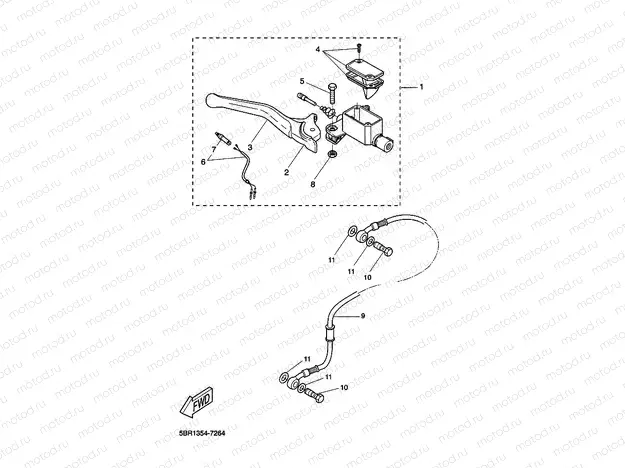 FRONT MASTER CYLINDER