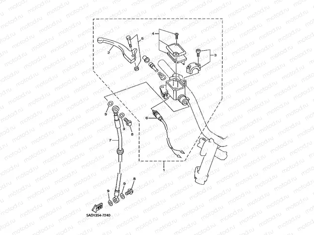 FRONT MASTER CYLINDER