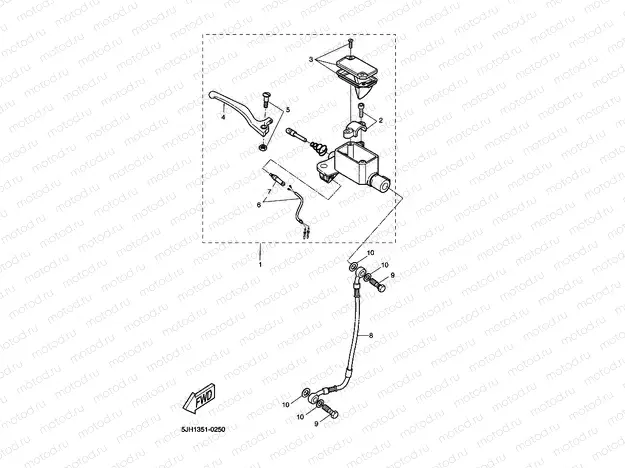 FRONT MASTER CYLINDER