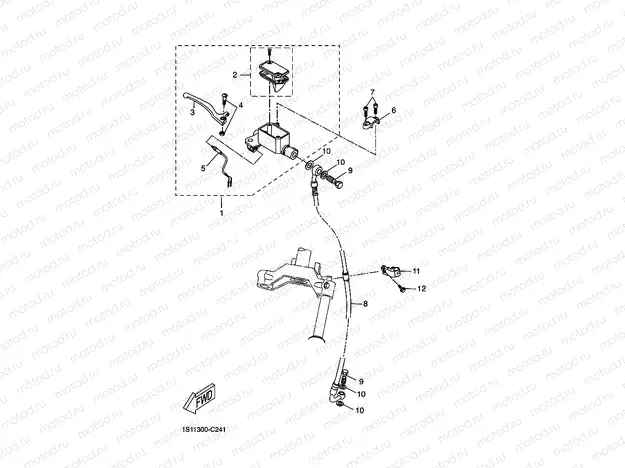 FRONT MASTER CYLINDER