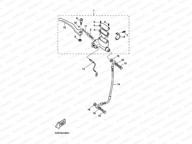 FRONT MASTER CYLINDER