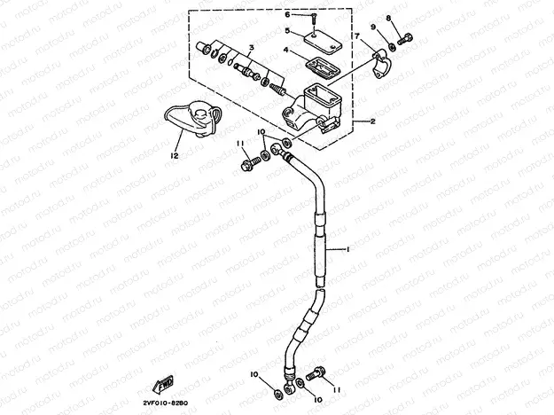 FRONT MASTER CYLINDER