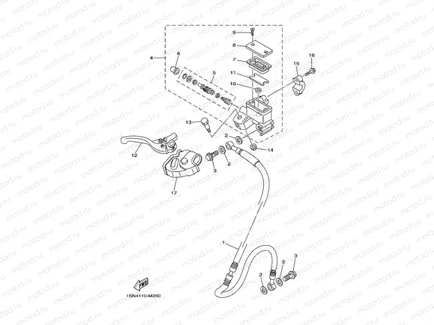 FRONT MASTER CYLINDER