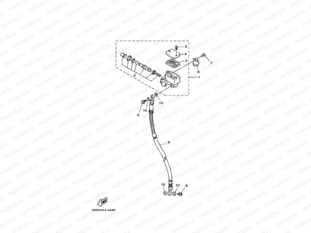 FRONT MASTER CYLINDER