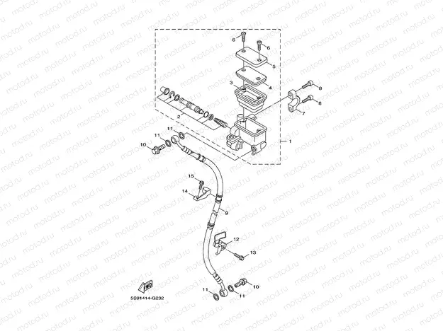 FRONT MASTER CYLINDER