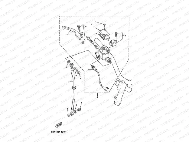 FRONT MASTER CYLINDER