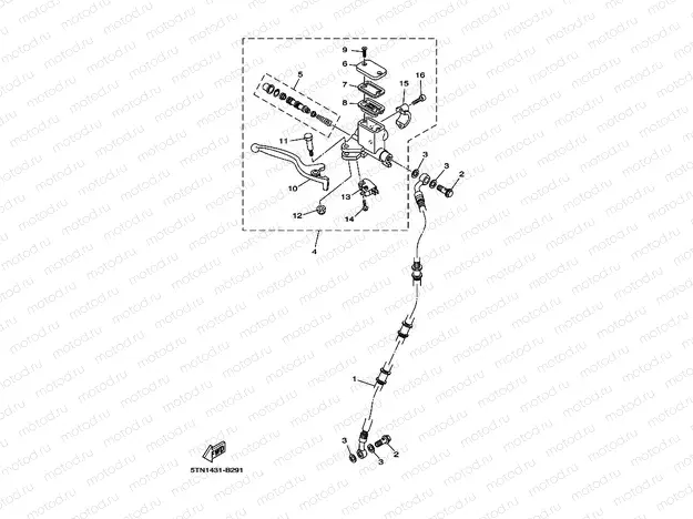 FRONT MASTER CYLINDER