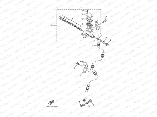 FRONT MASTER CYLINDER