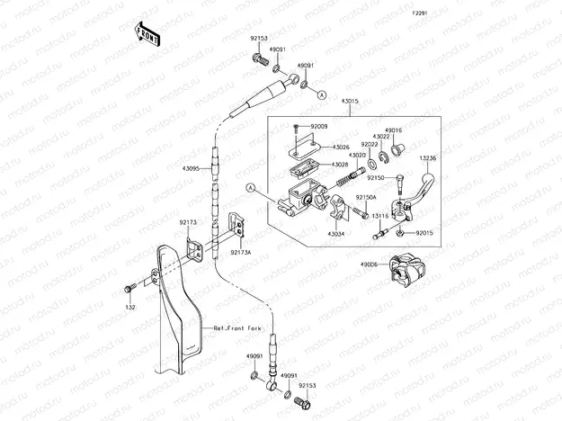 Front Master Cylinder