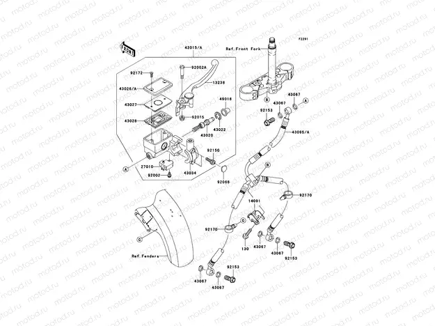 Front Master Cylinder