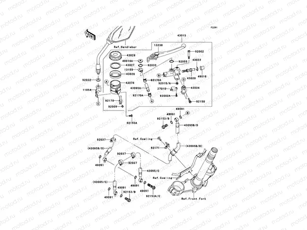 Front Master Cylinder