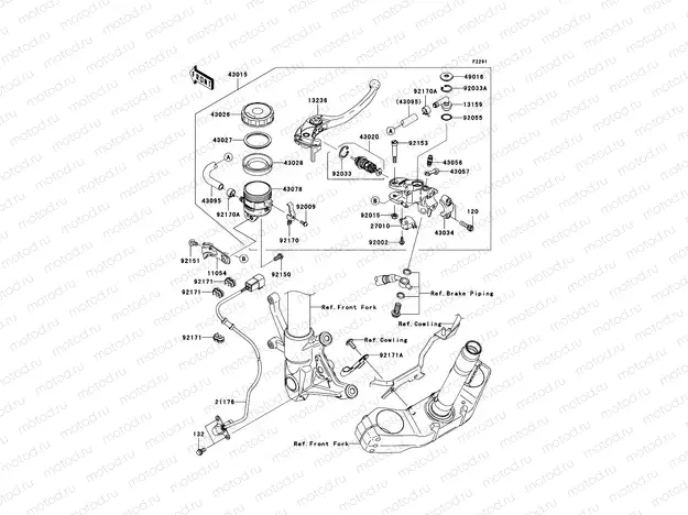 Front Master Cylinder