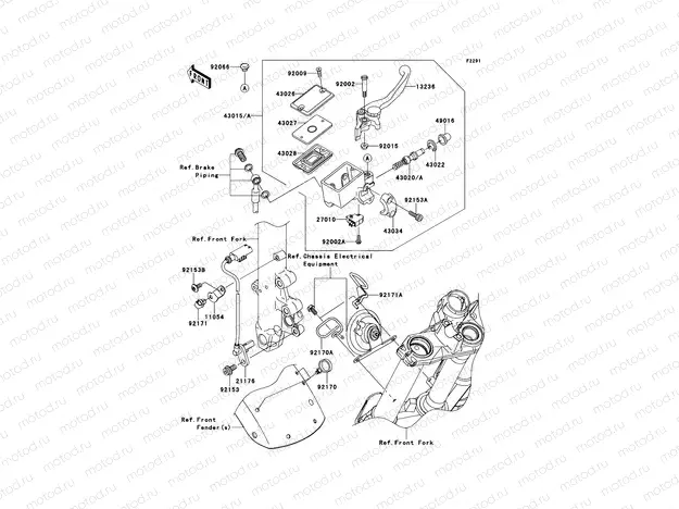Front Master Cylinder