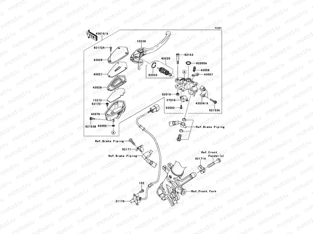 Front Master Cylinder