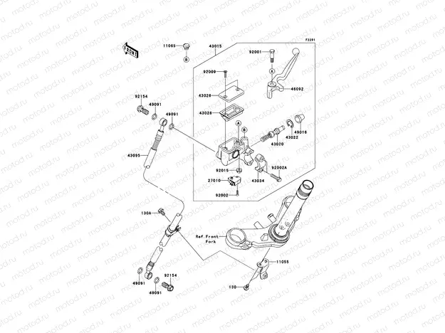 Front Master Cylinder