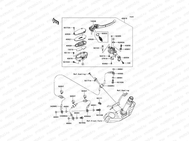 Front Master Cylinder