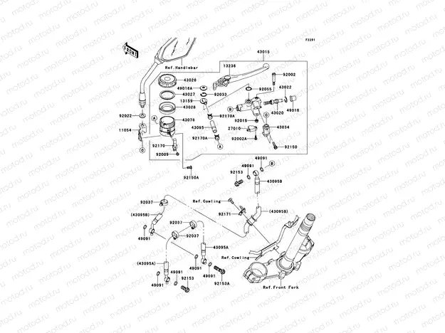 Front Master Cylinder