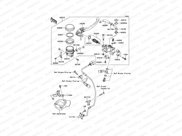 Front Master Cylinder