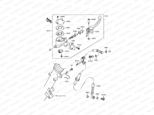 Front Master Cylinder