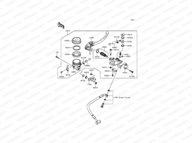 Front Master Cylinder