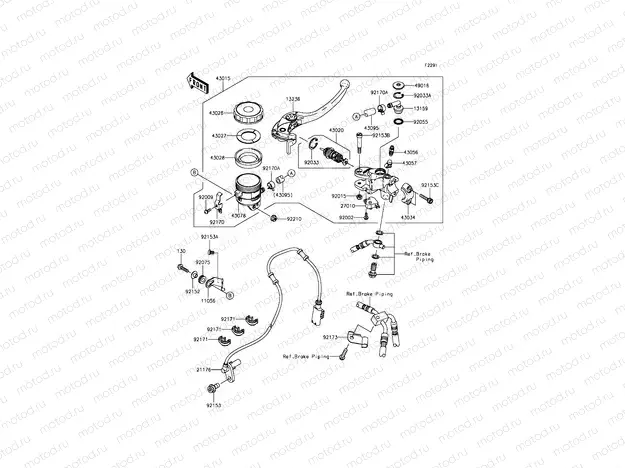 Front Master Cylinder