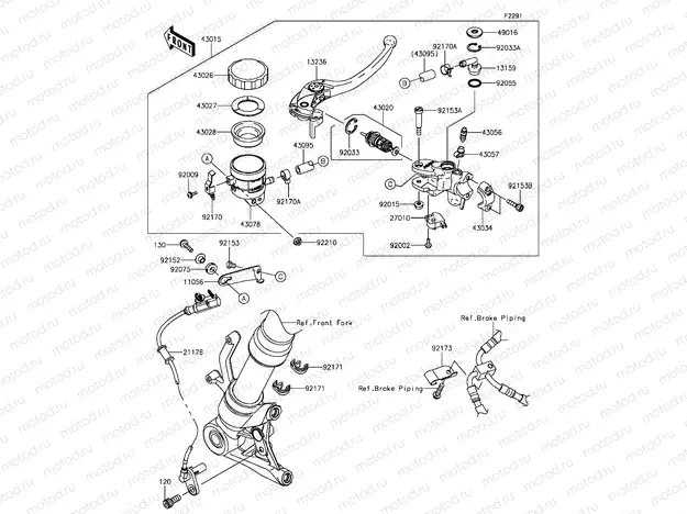 Front Master Cylinder