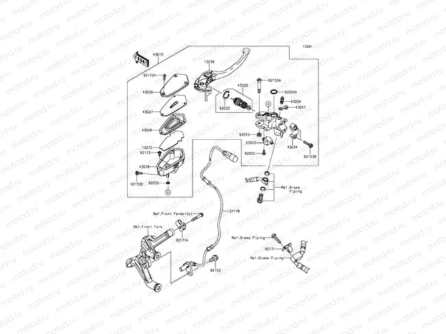 Front Master Cylinder