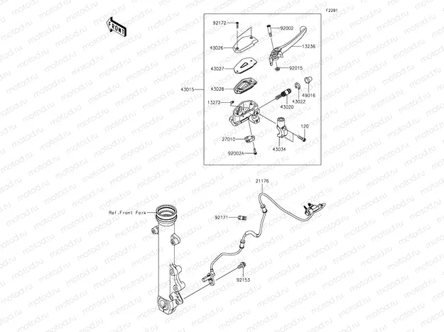 Front Master Cylinder