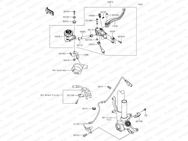 Front Master Cylinder