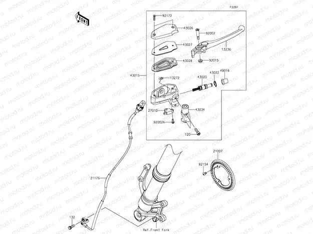 Front Master Cylinder