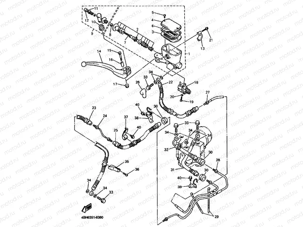 FRONT MASTER CYLINDER 2