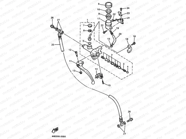 FRONT MASTER CYLINDER 2