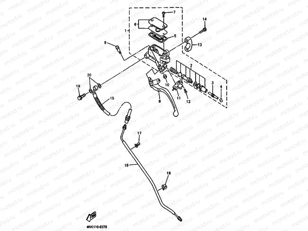 FRONT MASTER CYLINDER 2
