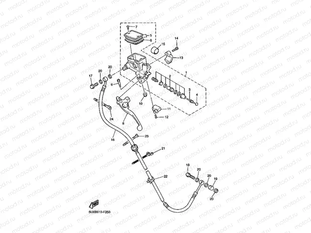 FRONT MASTER CYLINDER 2