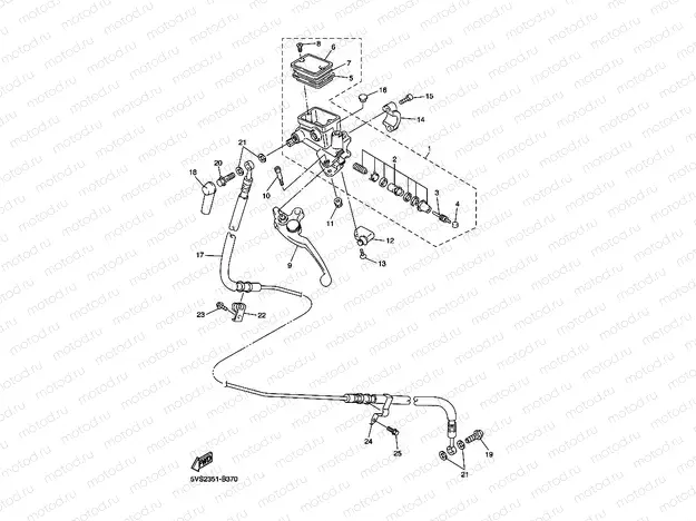 FRONT MASTER CYLINDER 2
