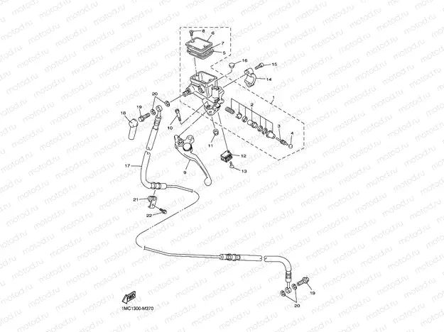FRONT MASTER CYLINDER 2