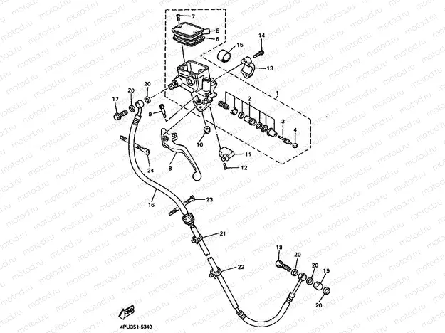 FRONT MASTER CYLINDER 2