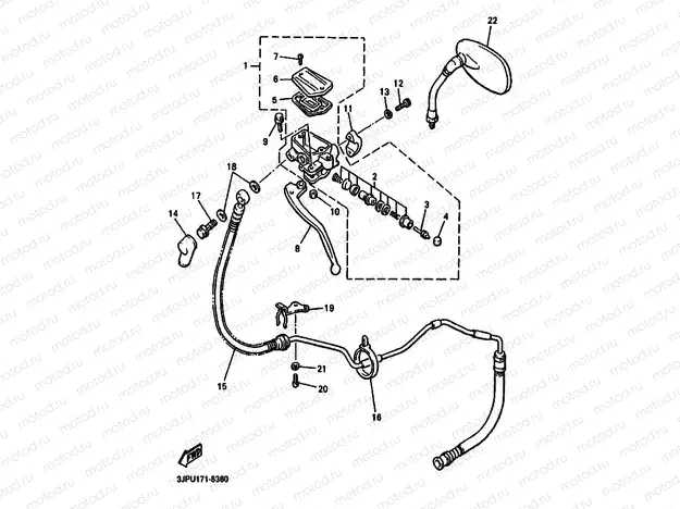 FRONT MASTER CYLINDER 2