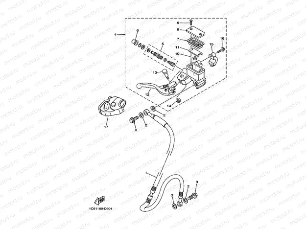 FRONT MASTER CYLINDER