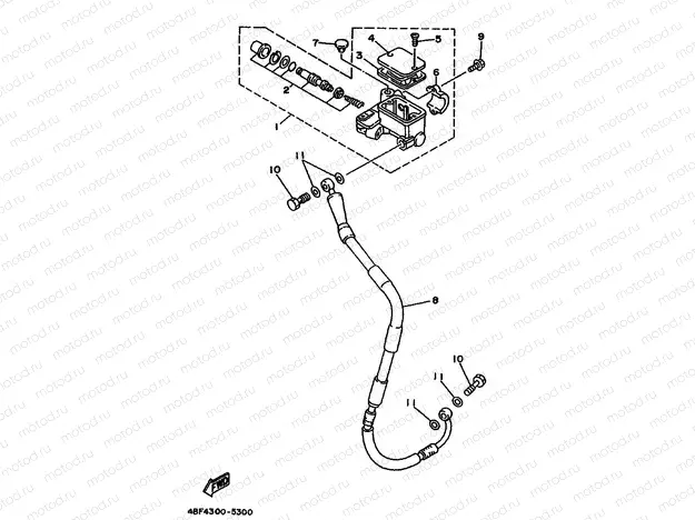 FRONT MASTER CYLINDER
