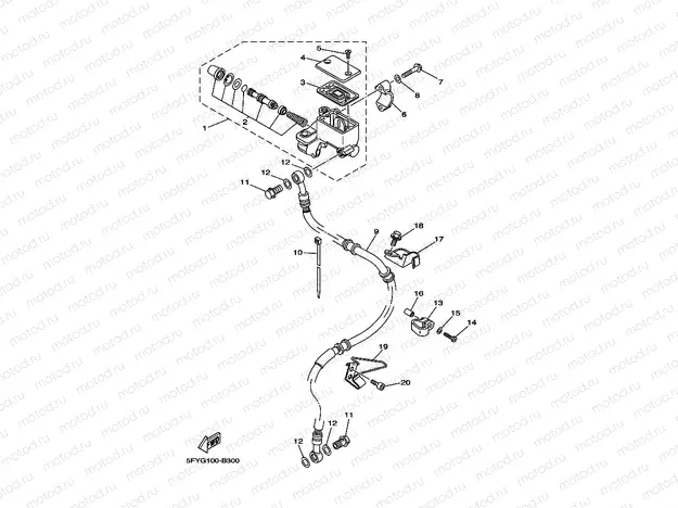 FRONT MASTER CYLINDER