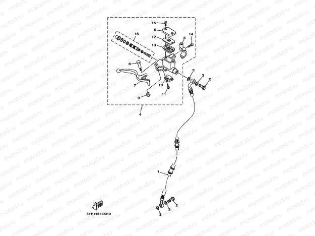 FRONT MASTER CYLINDER