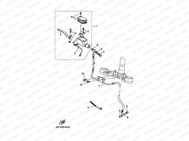 FRONT MASTER CYLINDER
