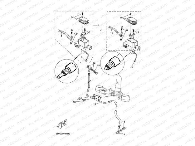 FRONT MASTER CYLINDER
