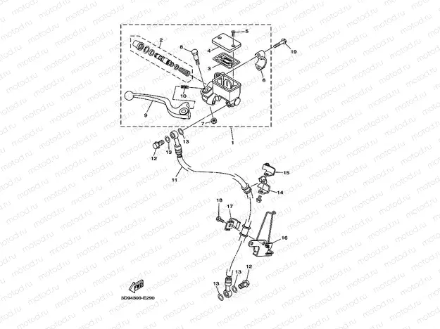 FRONT MASTER CYLINDER