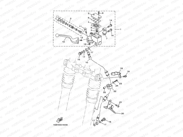FRONT MASTER CYLINDER