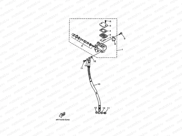 FRONT MASTER CYLINDER