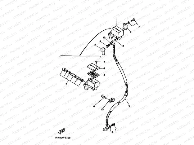 FRONT MASTER CYLINDER
